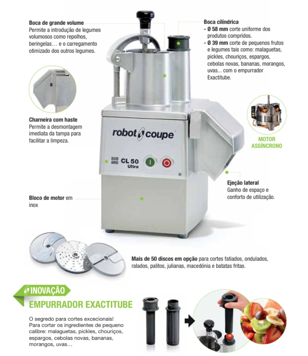 Robotec - Robot Coupe CL 50 Ultra 1V